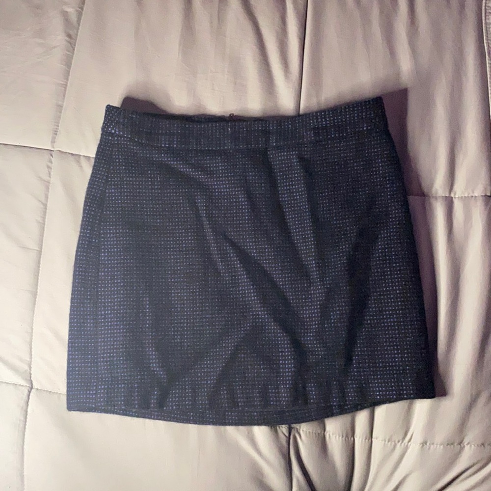 Dark Blue Mini Skirt